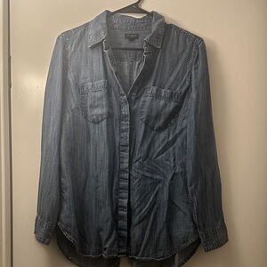 Talbots Blue Button Down Shirt